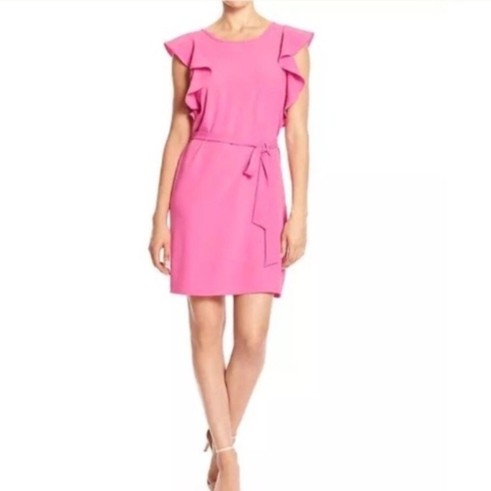 Banana Republic Flutter Sleeve Dress
